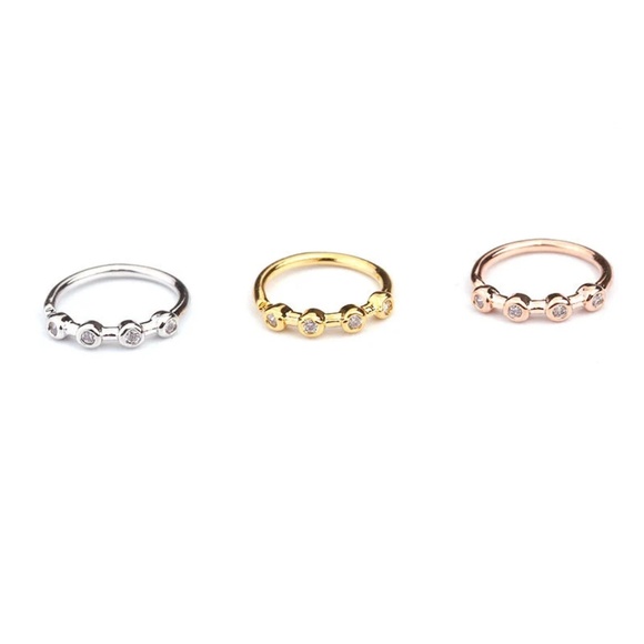 Zircon Flower Micro-inlaid Zircon Piercing Nose Ring - Picture 4 of 7